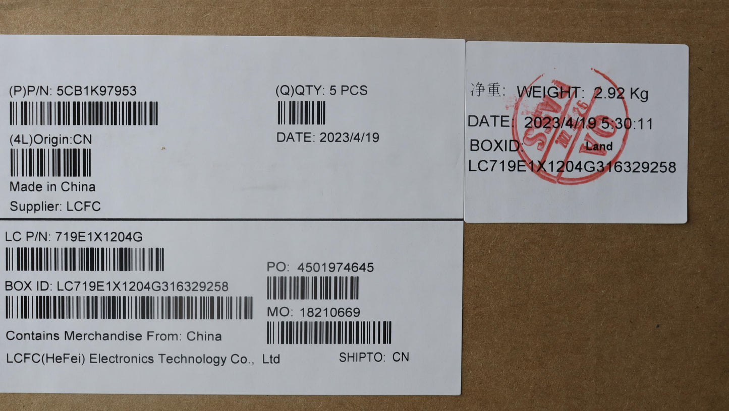 Lenovo Cover Upper Case Assembly Ita - 5CB1K97953