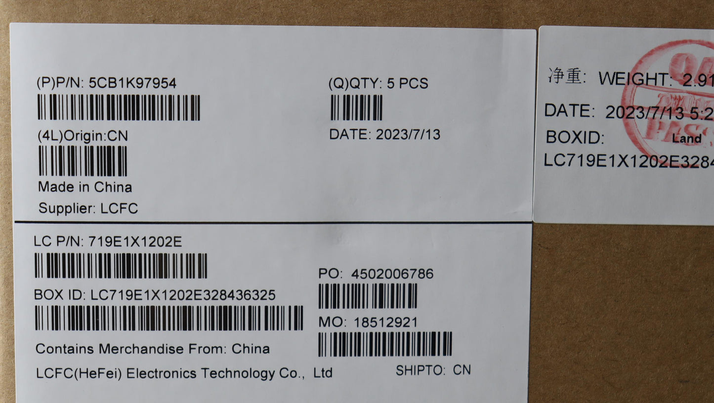 Lenovo Cover Upper Case Assembly Spa - 5CB1K97954