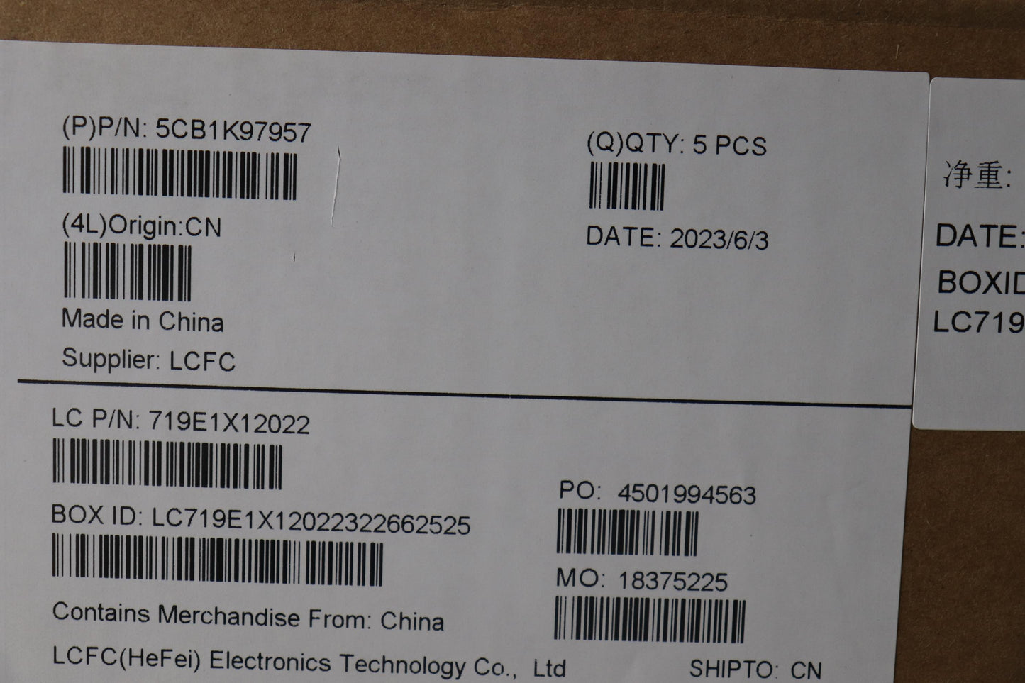 Lenovo Cover Upper Case Assembly Por - 5CB1K97957