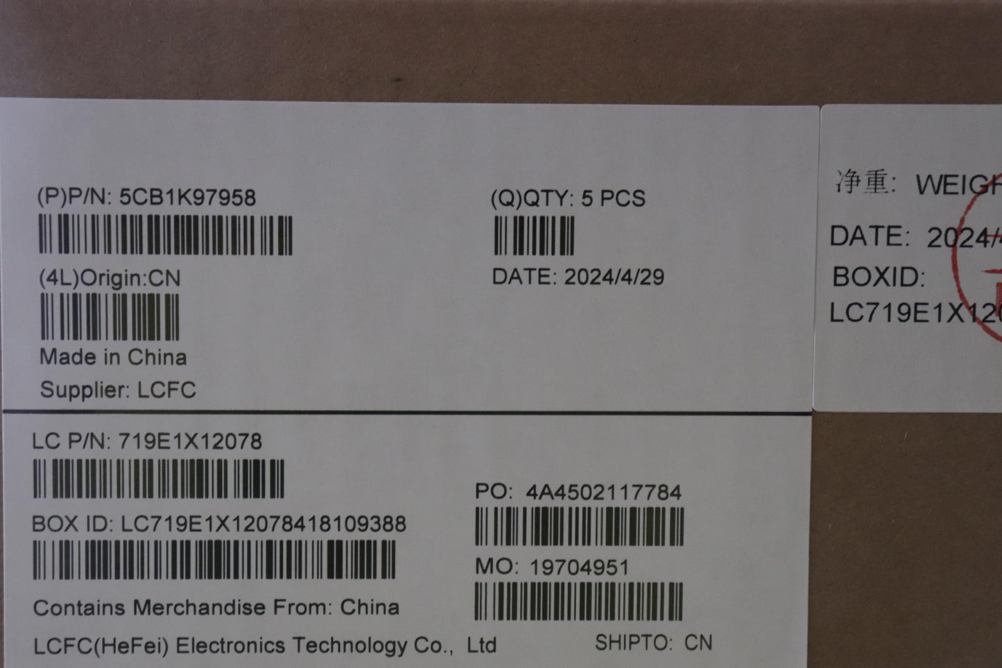 Lenovo Cover Upper Case Assembly La S - 5CB1K97958