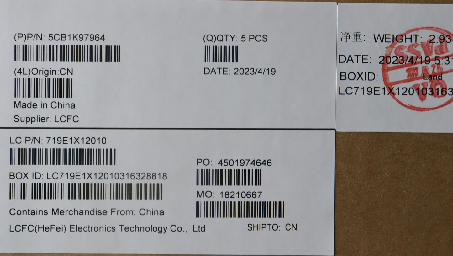 Lenovo Cover Upper Case Assembly Ger - 5CB1K97964