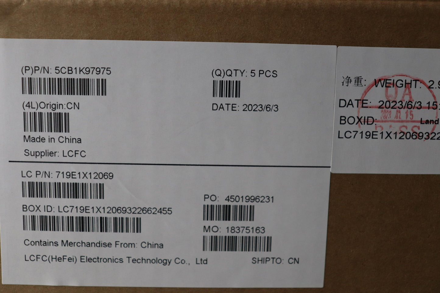 Lenovo Cover Upper Caseassembly Euroe - 5CB1K97975