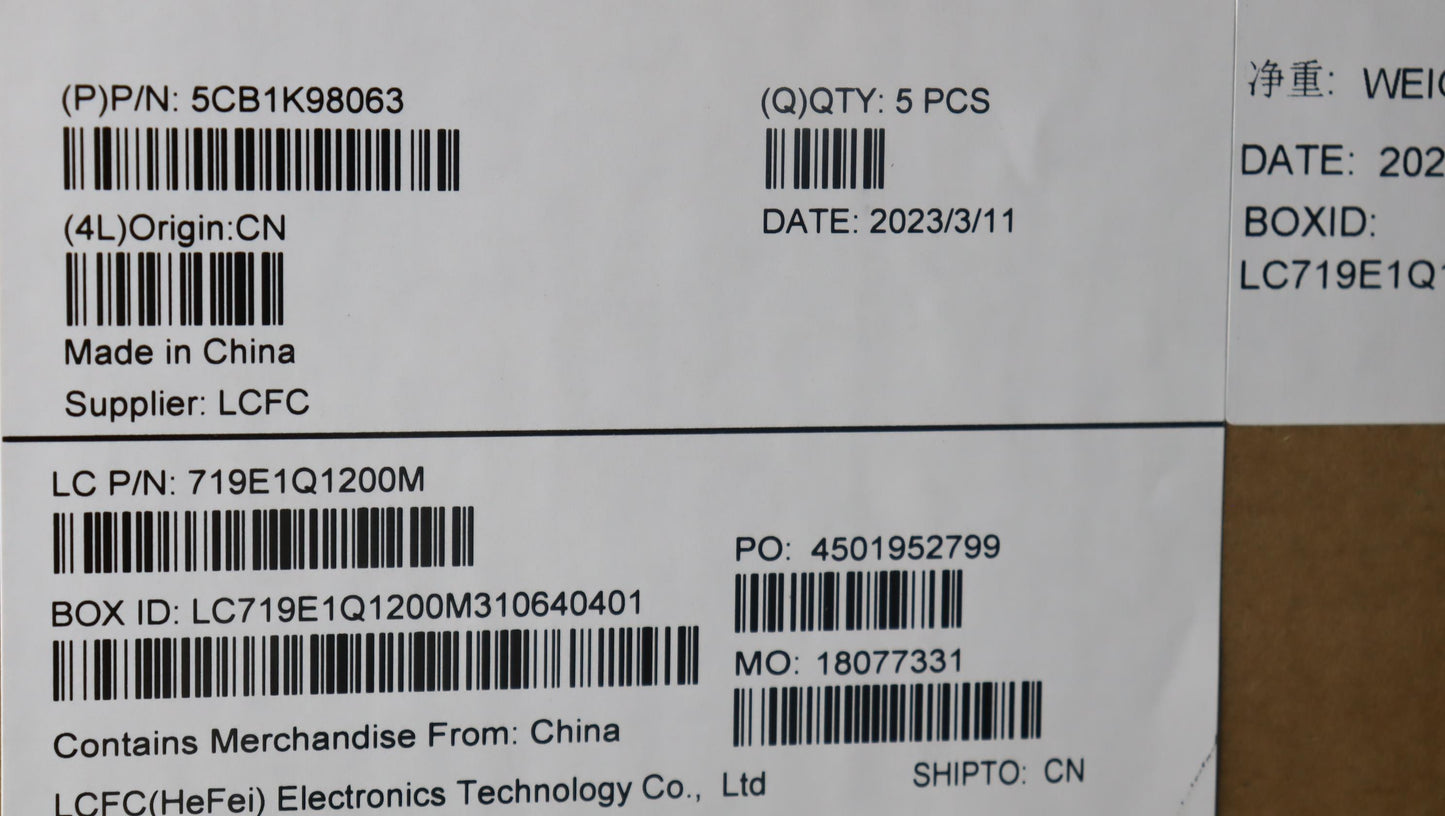Lenovo Cover Upper Case Assembly Kor - 5CB1K98063