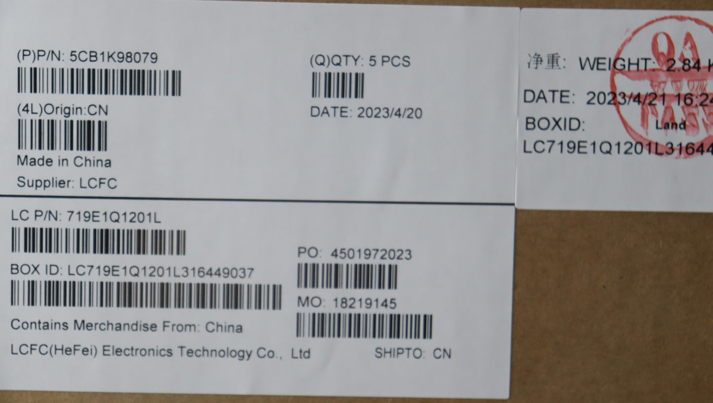 Lenovo Cover Upper Case Assembly Bel - 5CB1K98079