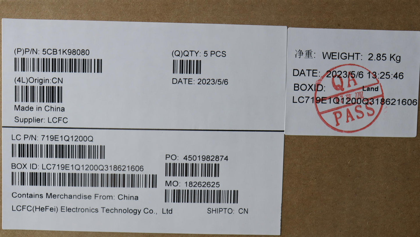 Lenovo Cover Upper Case Assembly Cze/ - 5CB1K98080