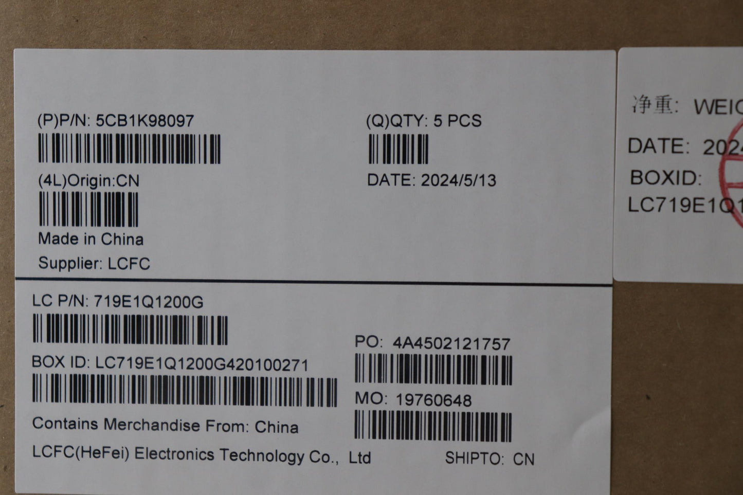 Lenovo Cover Upper Case Assembly Por - 5CB1K98097
