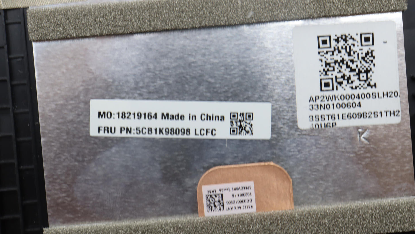Lenovo Cover Upper Case Assembly Rus - 5CB1K98098