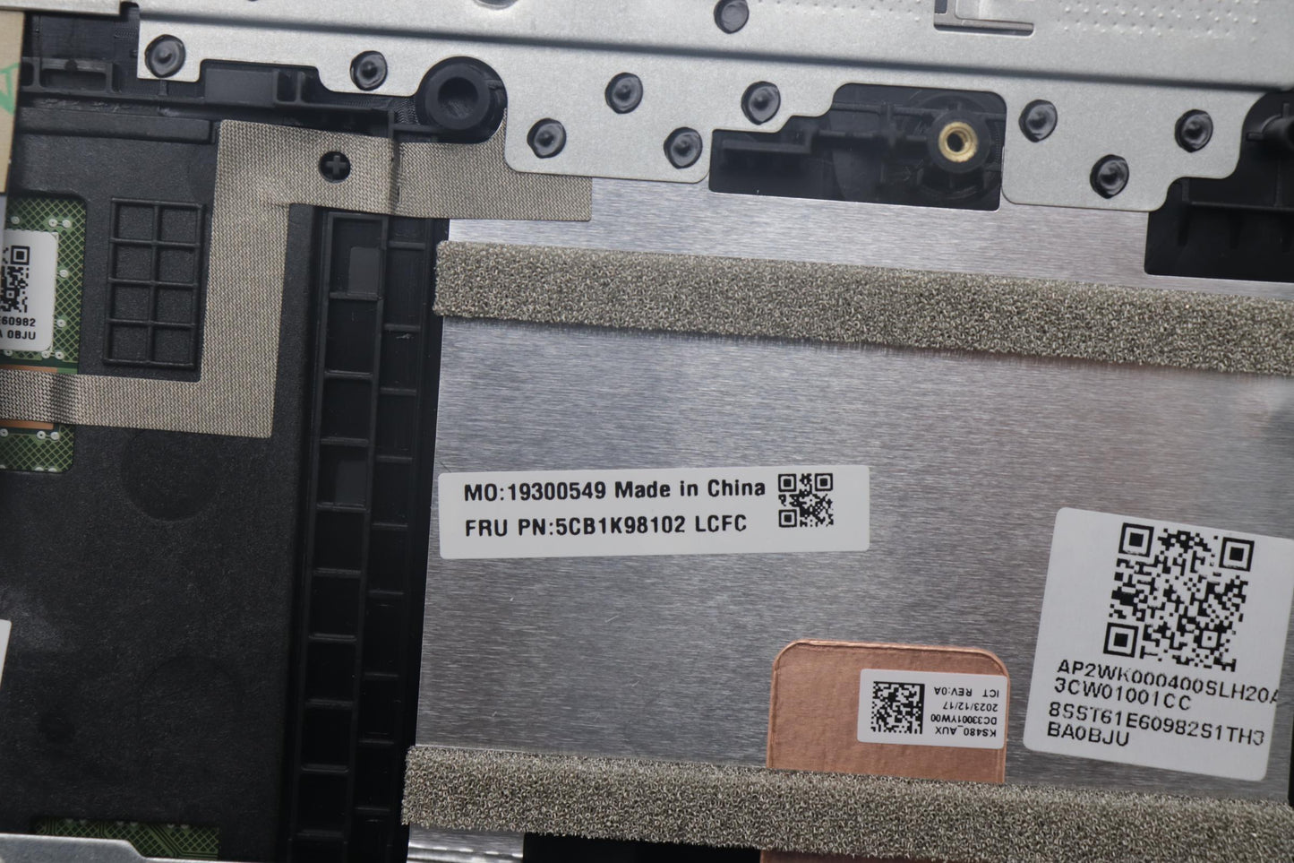 Lenovo Cover Upper Case Assembly Tc L - 5CB1K98102