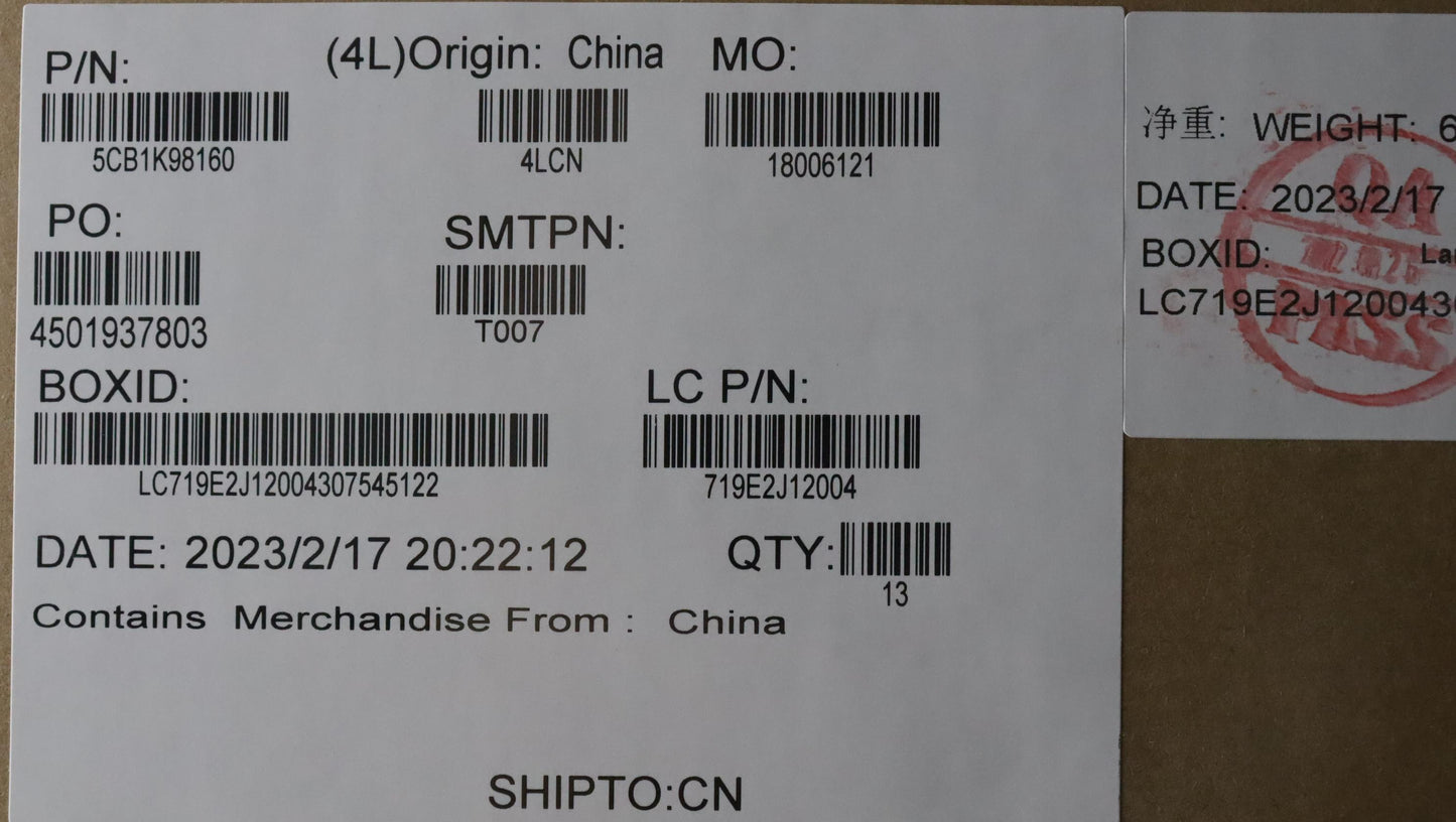 Lenovo Cover Cover L 83As D Cover Ag - 5CB1K98160