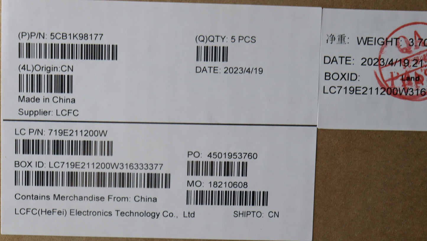 Lenovo Cover Upper Case Assembly Gre - 5CB1K98177