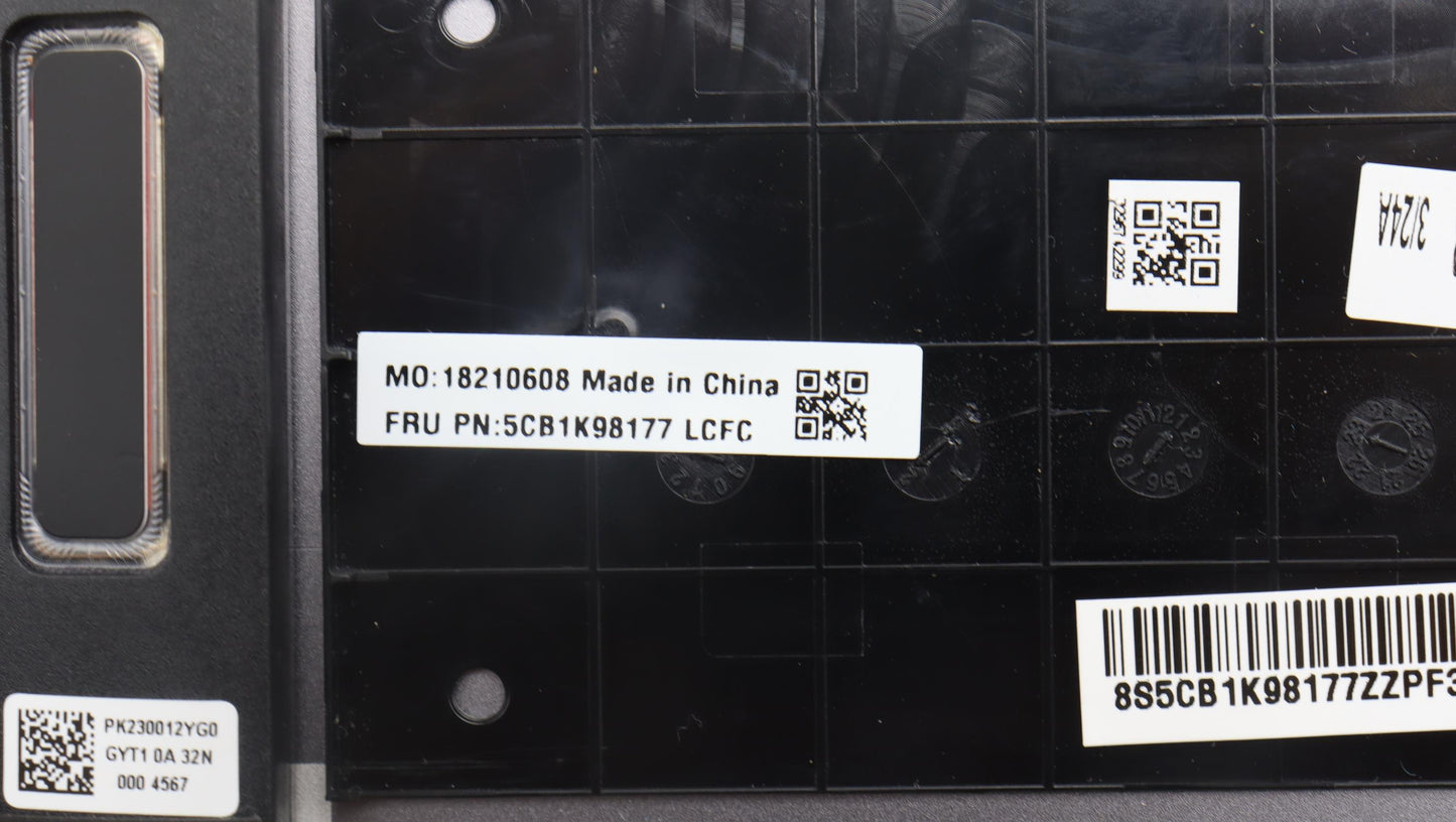 Lenovo Cover Upper Case Assembly Gre - 5CB1K98177