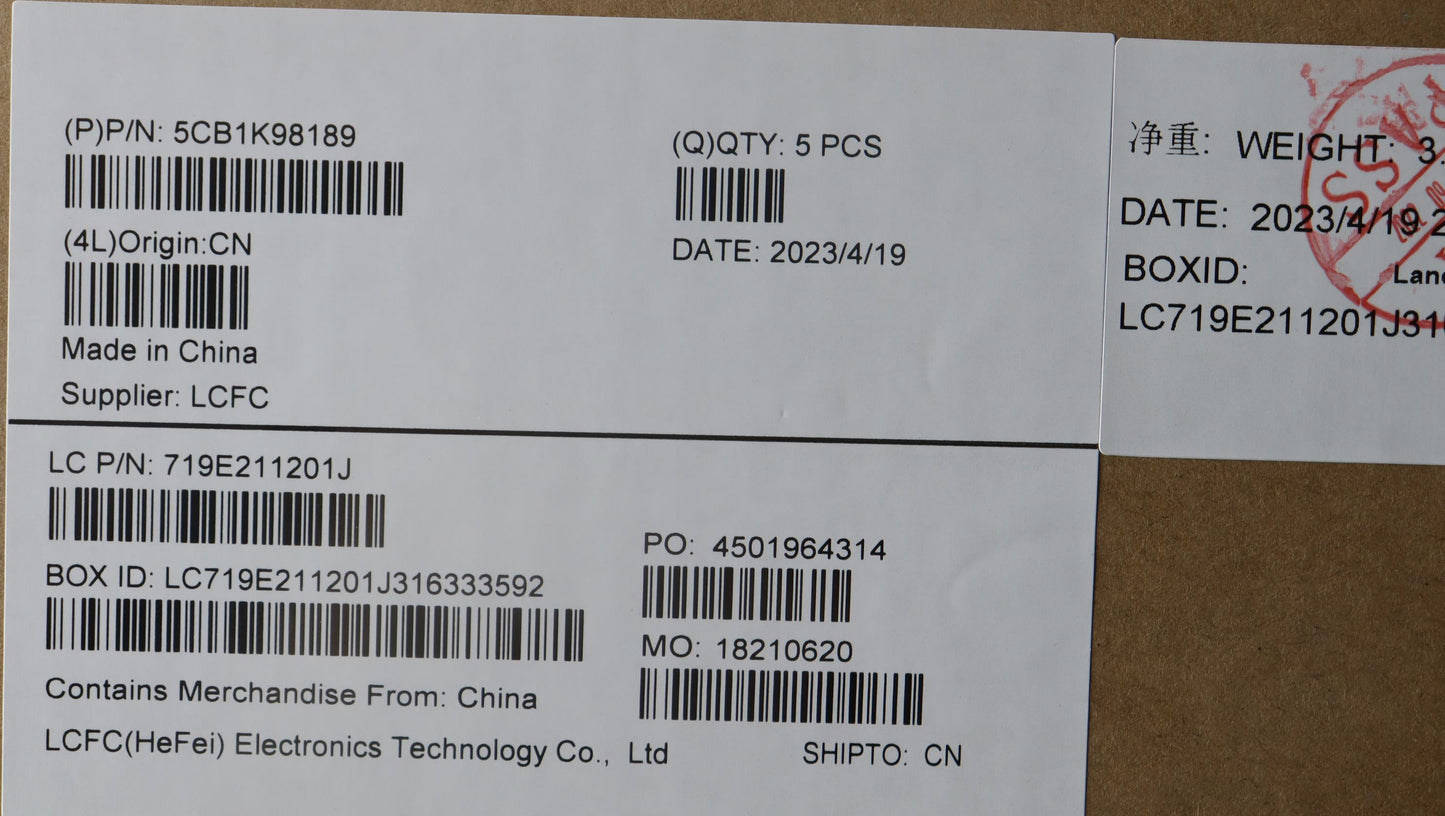 Lenovo Cover Upper Case Assembly Slv - 5CB1K98189