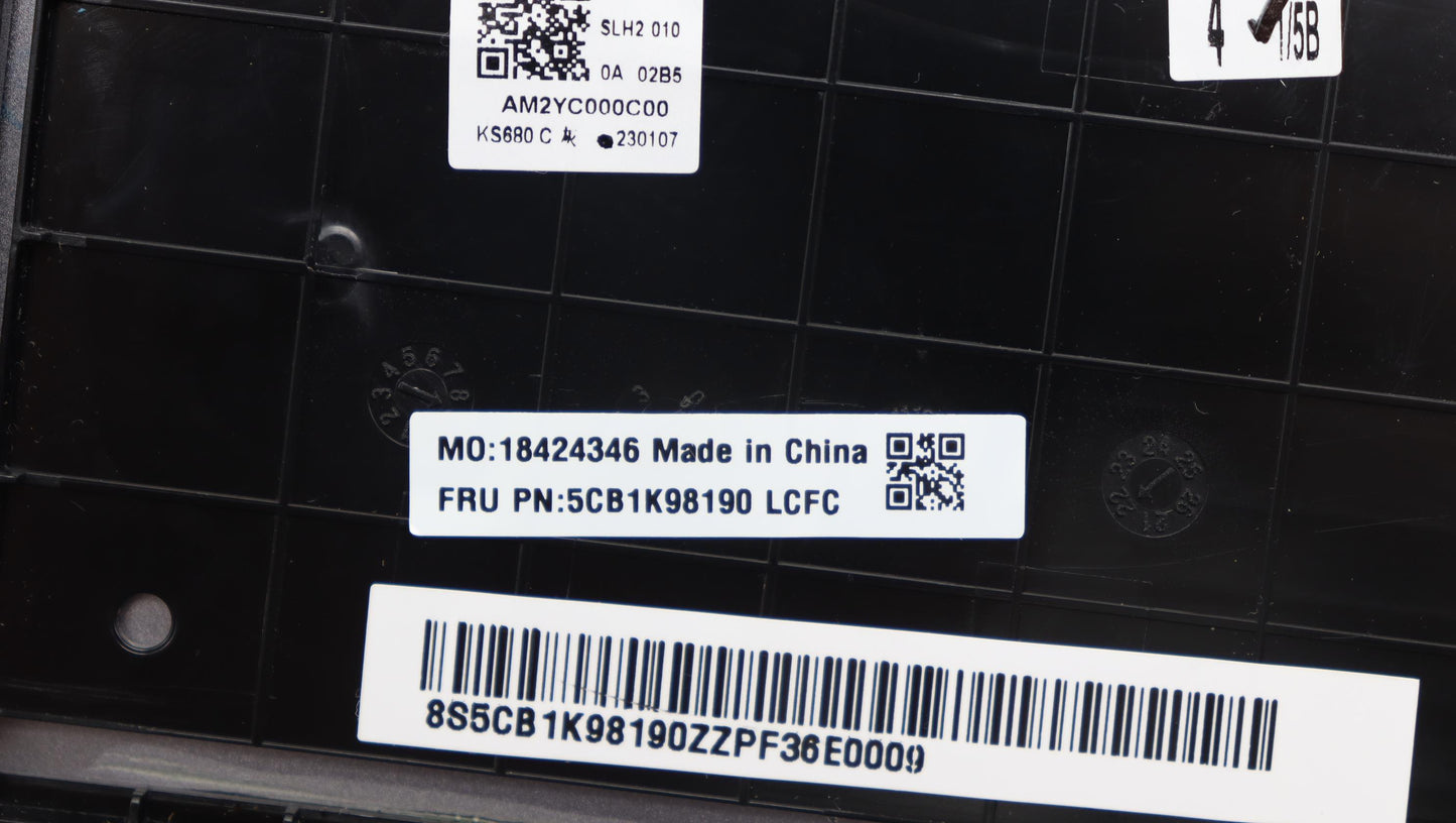 Lenovo Cover Upper Case Assembly Spa - 5CB1K98190