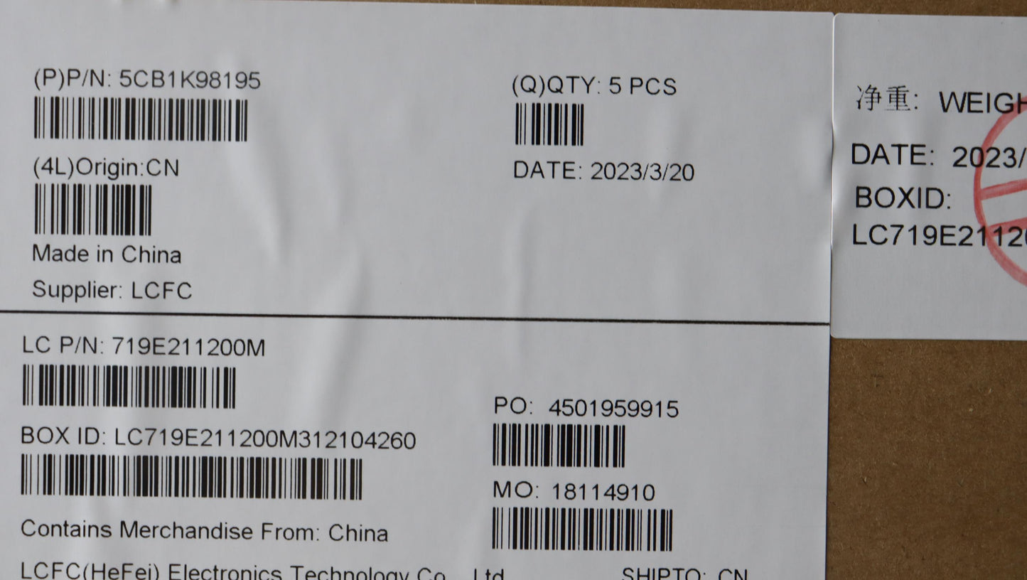 Lenovo Cover Upper Case Assembly Uke - 5CB1K98195