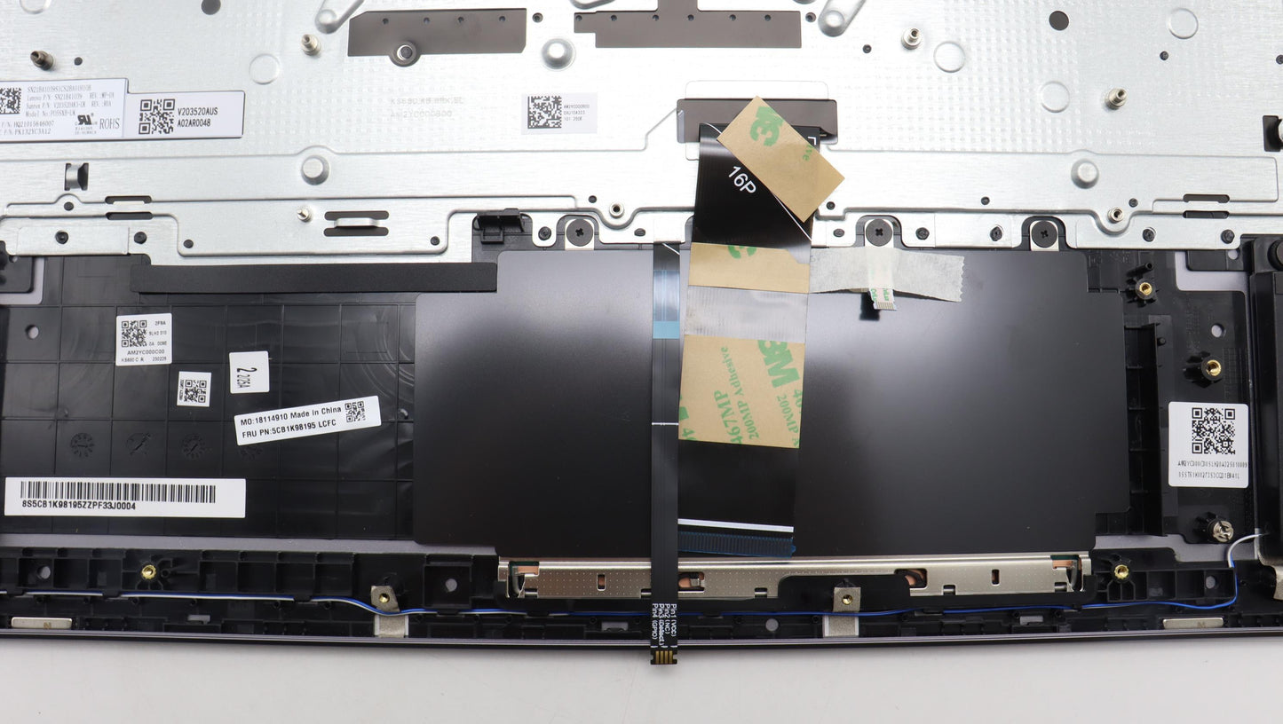 Lenovo Cover Upper Case Assembly Uke - 5CB1K98195