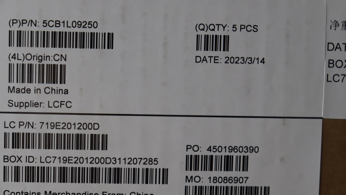 Lenovo Cover Upper Case Assembly Fra - 5CB1L09250