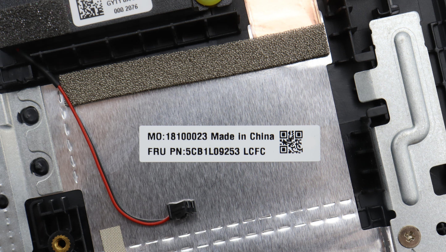 Lenovo Cover Upper Case Assembly Gre - 5CB1L09253