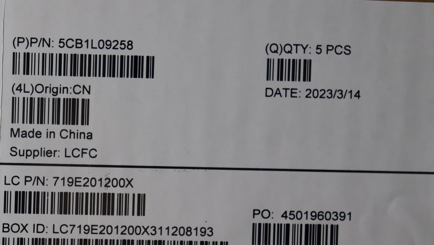 Lenovo Cover Upper Case Assembly Ita - 5CB1L09258
