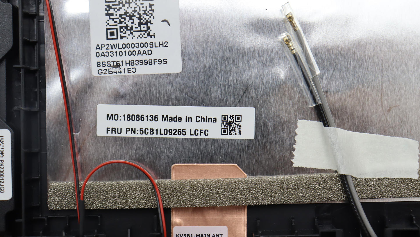 Lenovo Cover Upper Case Assembly Rus - 5CB1L09265