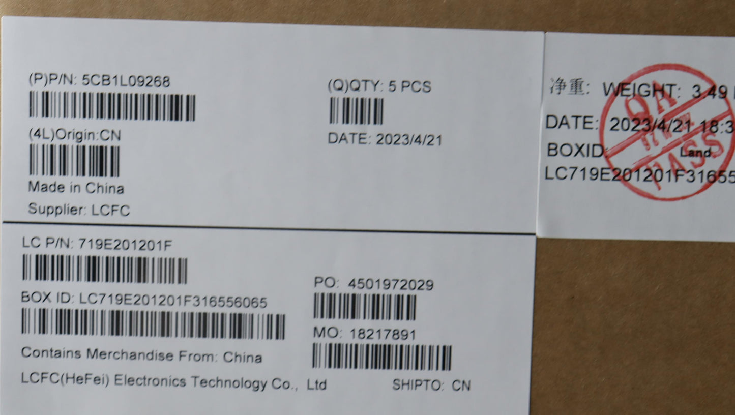Lenovo Cover Upper Case Assembly Sws - 5CB1L09268