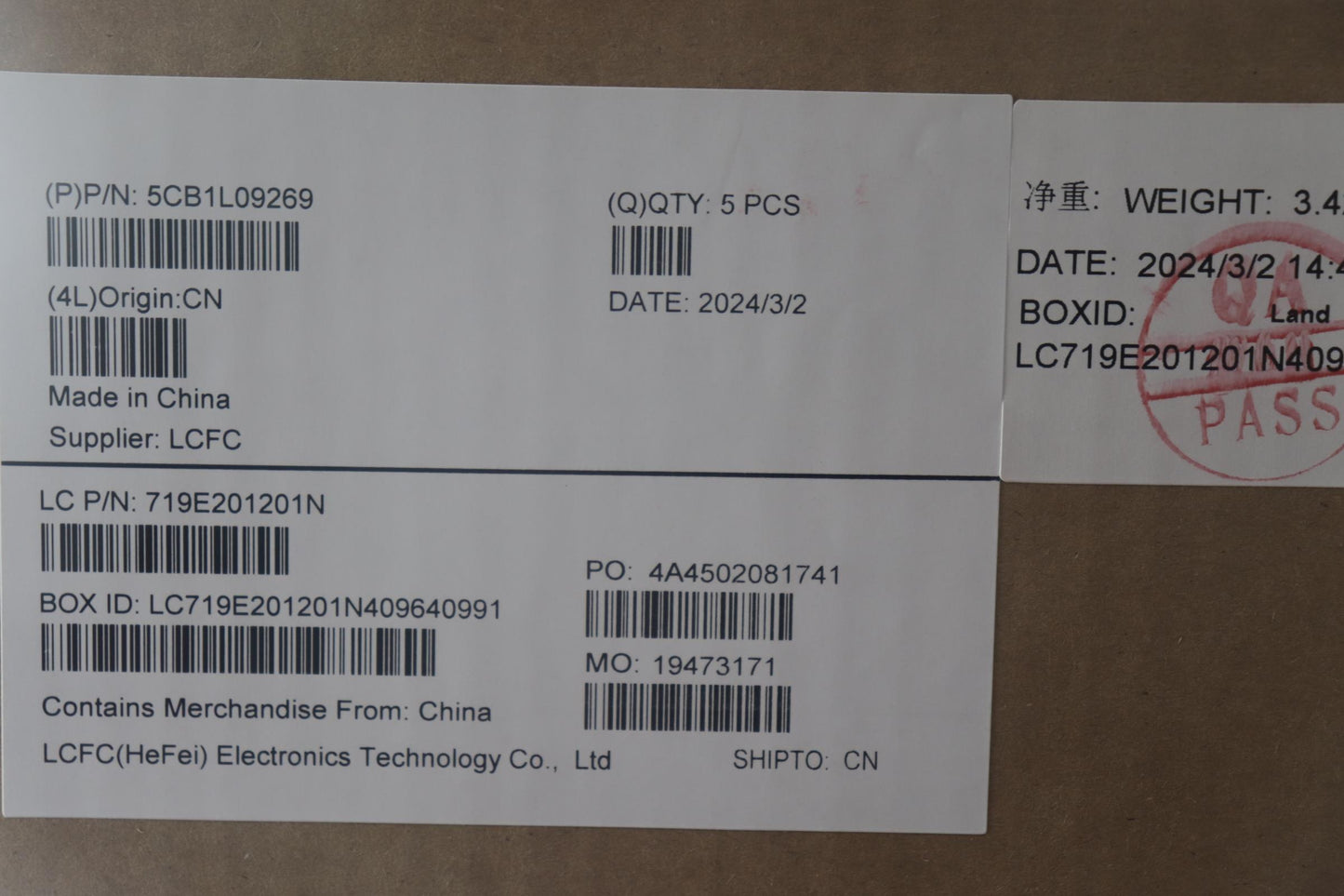 Lenovo Cover Upper Case Assembly Tc L - 5CB1L09269