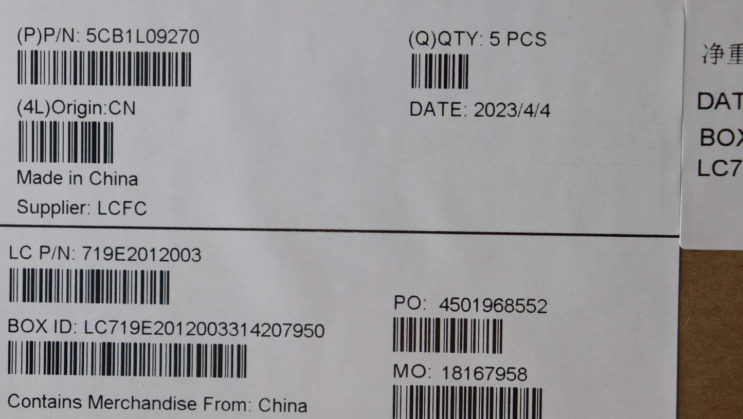 Lenovo Cover Upper Case Assembly Thai - 5CB1L09270