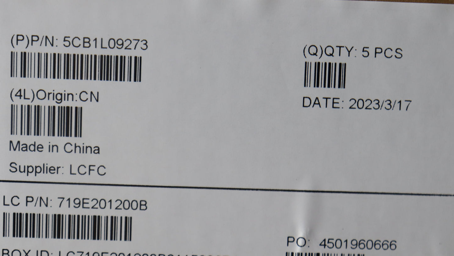Lenovo Cover Upper Case Assembly Ukr - 5CB1L09273