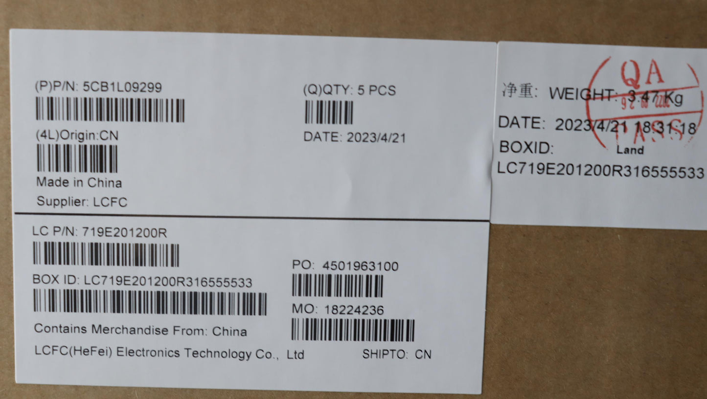 Lenovo Cover Upper Case Assembly La S - 5CB1L09299