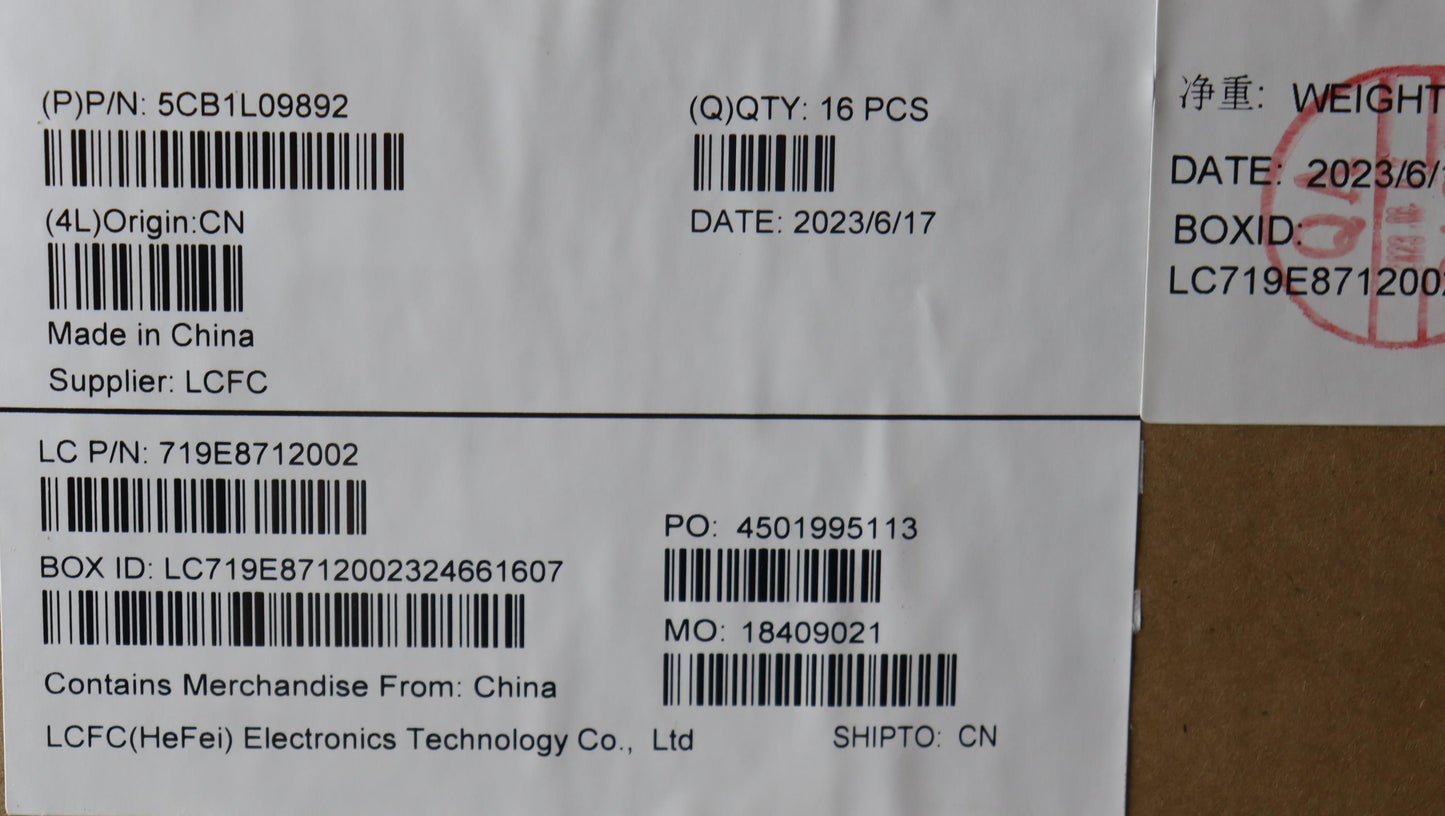 Lenovo Cover Lcd Cover L 82Xh A_Cover - 5CB1L09892