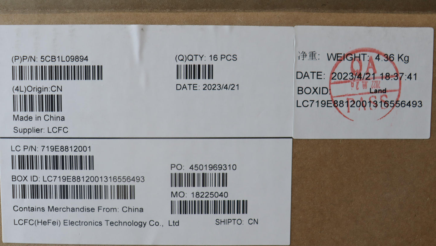 Lenovo Cover Lower Case L 82Xh_Cover_ - 5CB1L09894