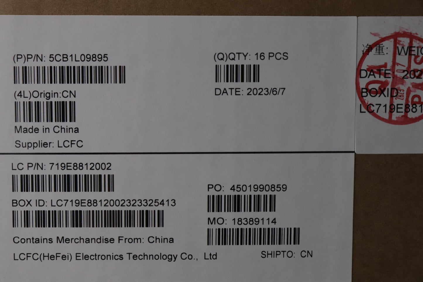Lenovo Cover Lower Case L 82Xh_Cover_ - 5CB1L09895