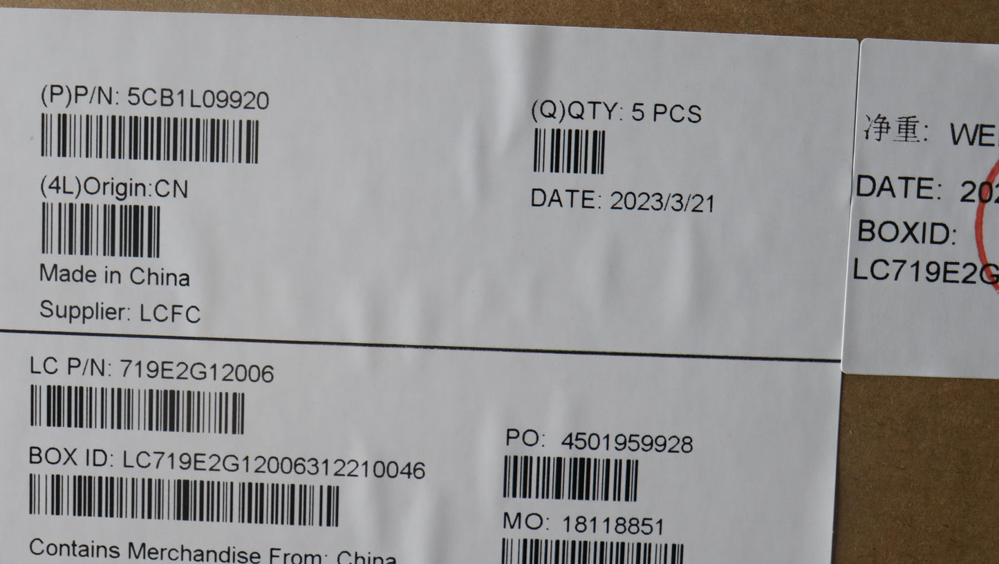 Lenovo C-Cover with Spanish Keyboard, RGB Backlight - 5CB1L09920