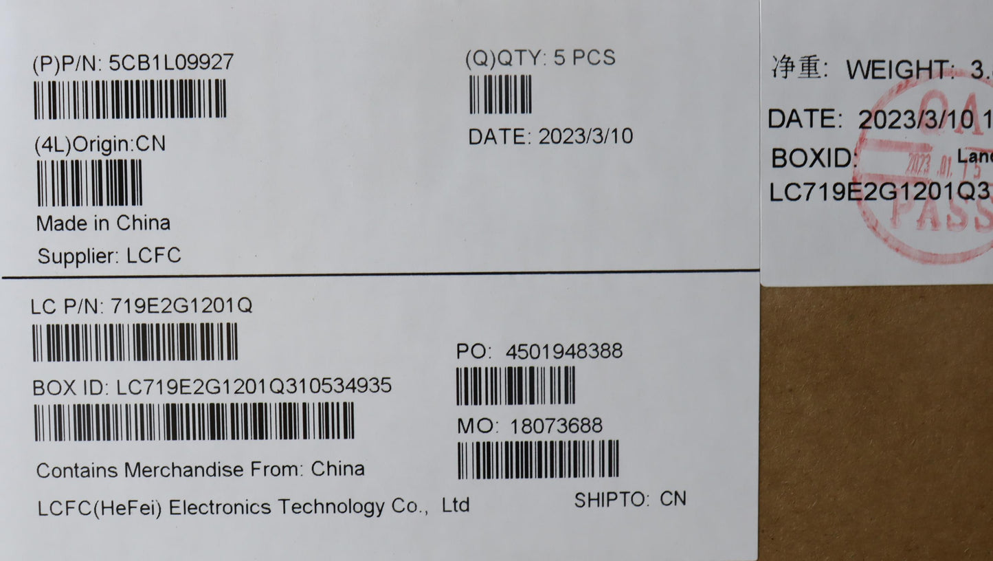 Lenovo Cover Upper Case Assembly Usae - 5CB1L09927