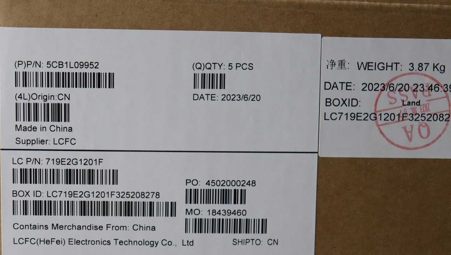 Lenovo Cover Upper Case Assembly Spa - 5CB1L09952