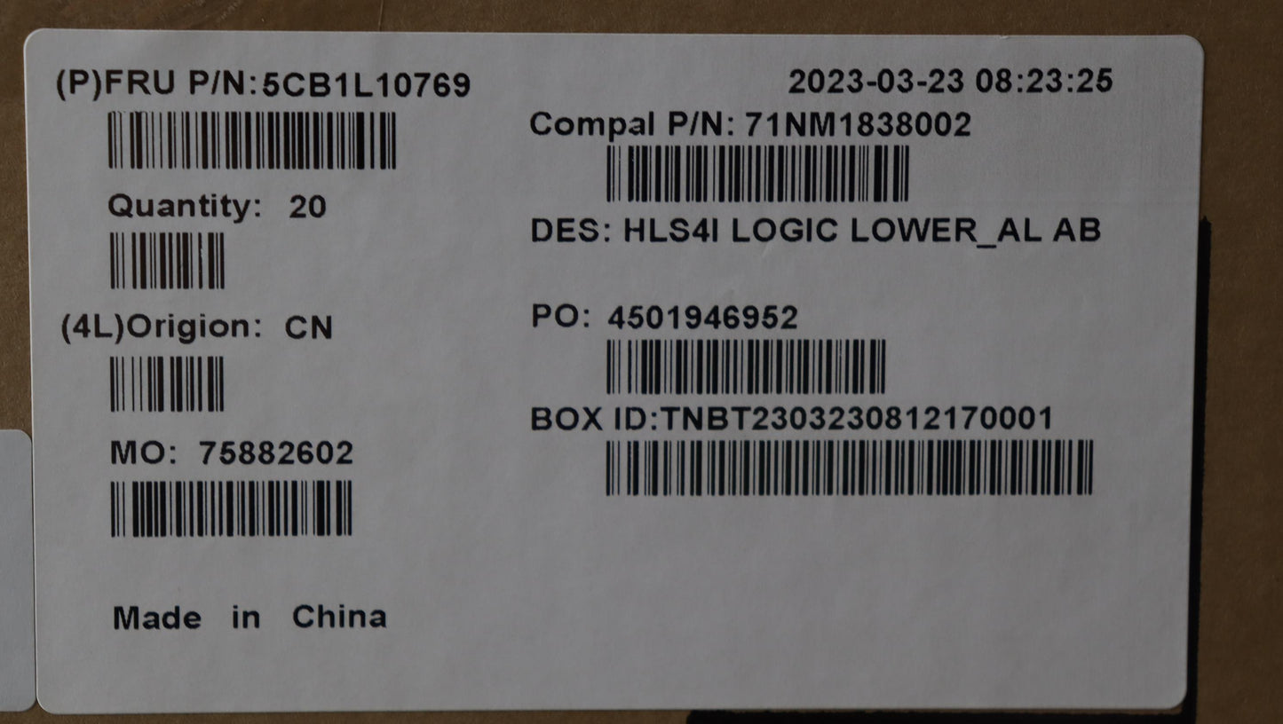 Lenovo Cover Lower Case C 82Xd Al Ab - 5CB1L10769