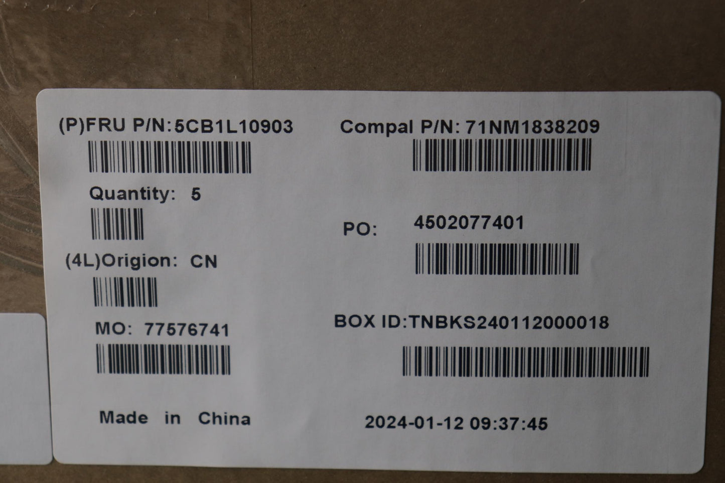 Lenovo Cover Uppercase_Rus C82Xd Nfp - 5CB1L10903
