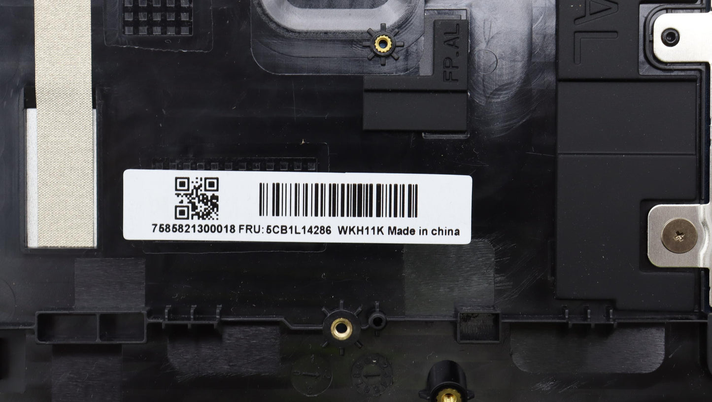 Lenovo Abyss Blue Backlit Keyboard with C-Cover, USA English, with Fingerprint Sensor - 5CB1L14286