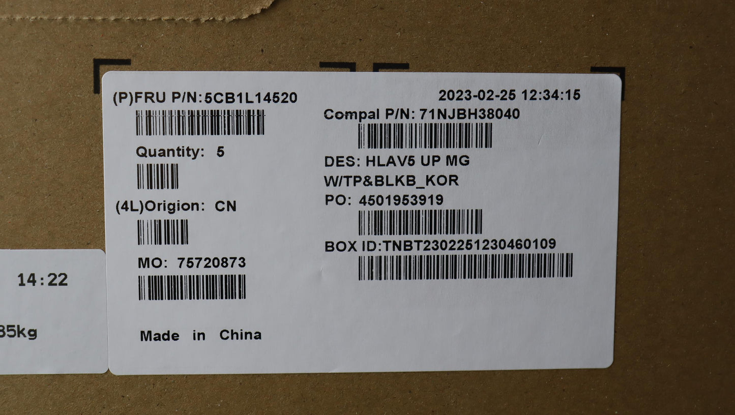 Lenovo Cover Upperassembly Kor C21Jf - 5CB1L14520