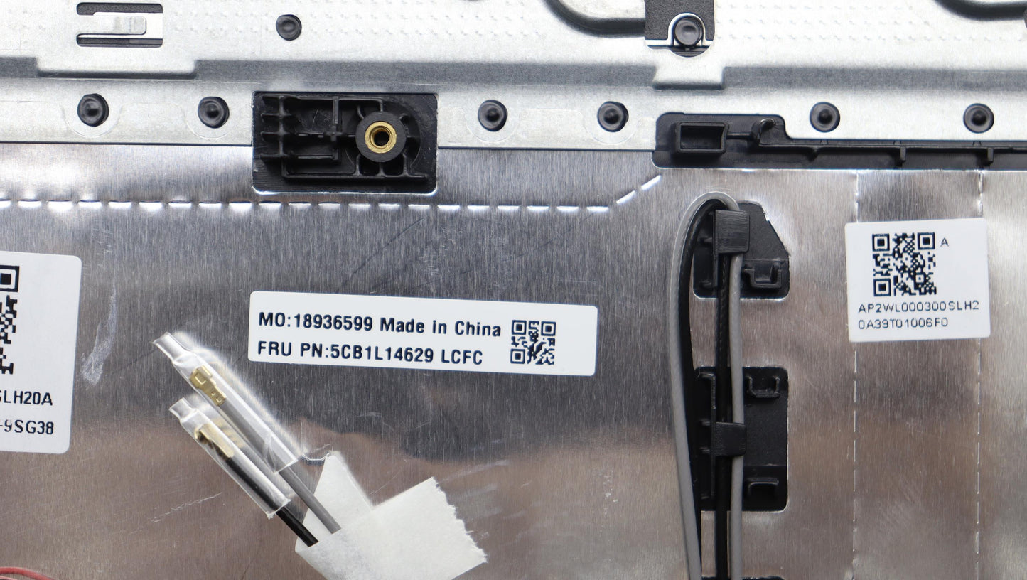 Lenovo Cover Upper Case Assembly Eng - 5CB1L14629