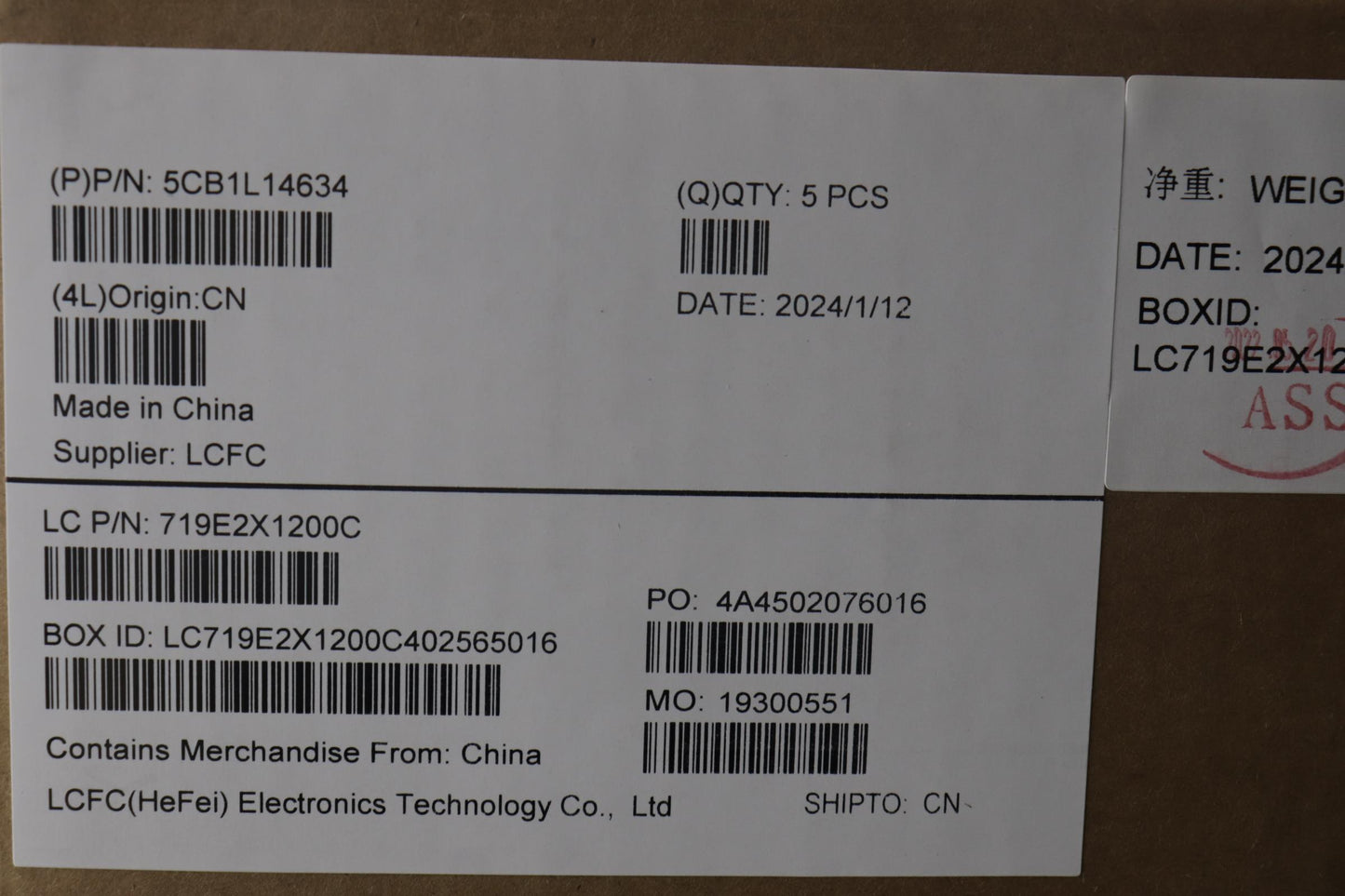 Lenovo Cover Upper Case Assembly Ger - 5CB1L14634