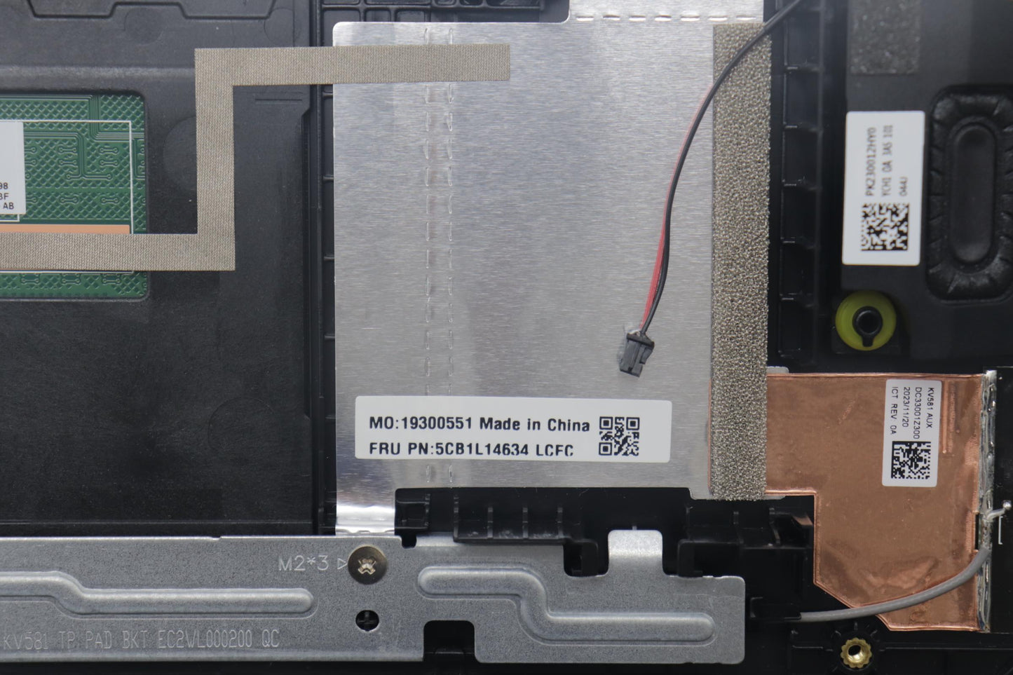 Lenovo Cover Upper Case Assembly Ger - 5CB1L14634