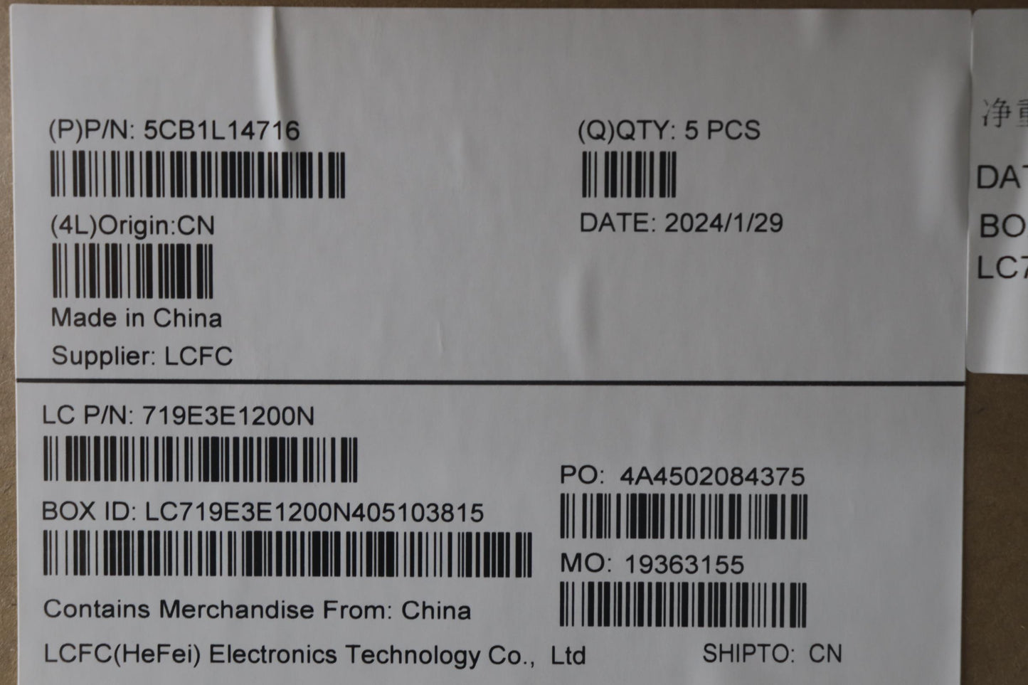 Lenovo Cover Upper Case Assembly Uke - 5CB1L14716