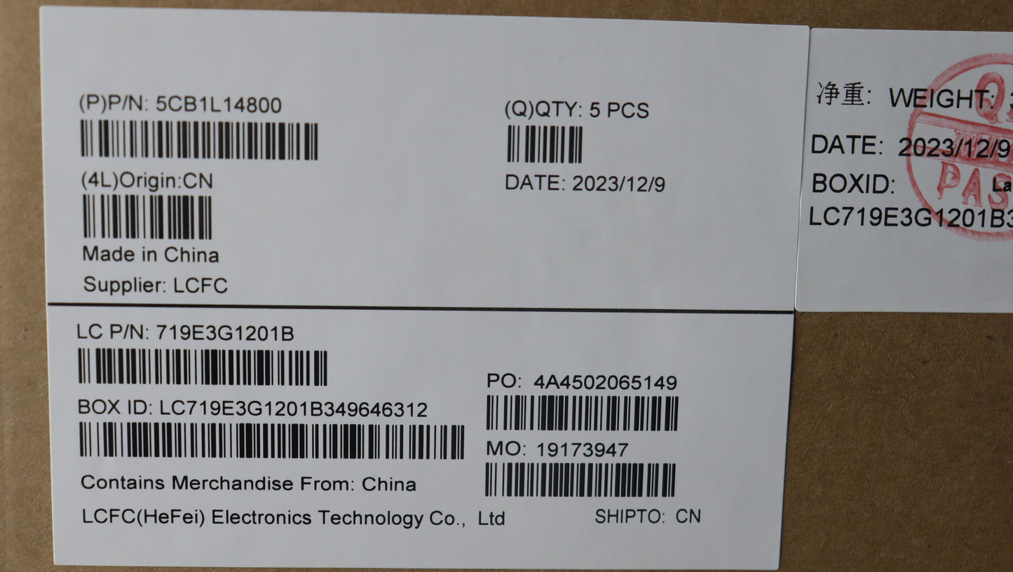 Lenovo Cover Upper Case Assembly Kor - 5CB1L14800