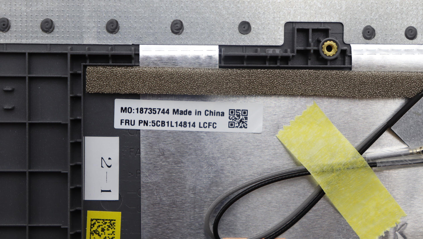 Lenovo Cover Upper Case Assembly Eng - 5CB1L14814