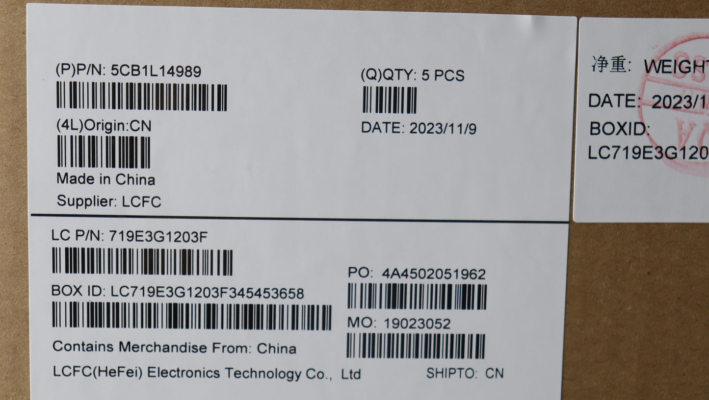 Lenovo Cover Upper Case Assembly Tc L - 5CB1L14989