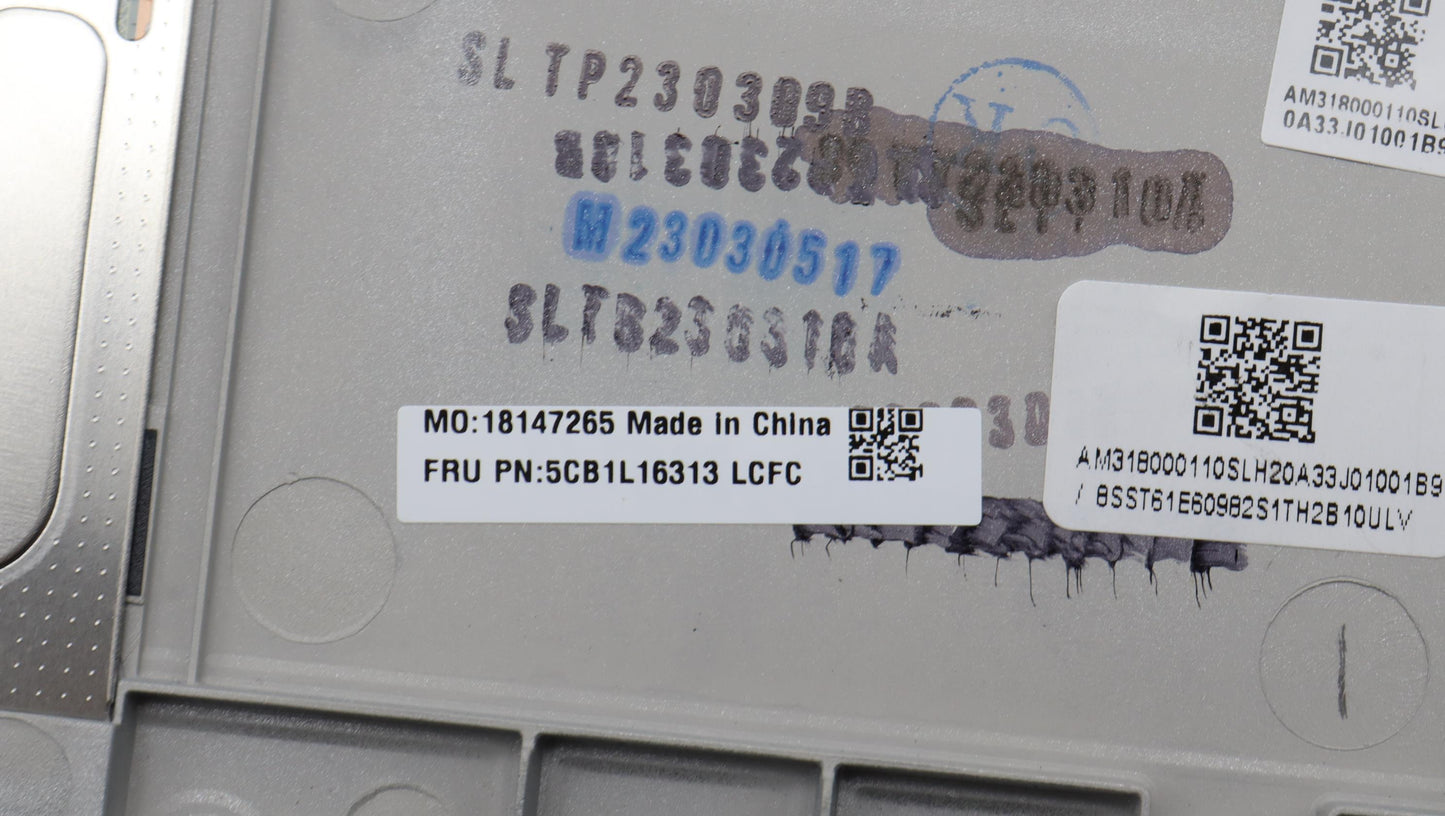 Lenovo Cover Upper Case Assembly Eng - 5CB1L16313