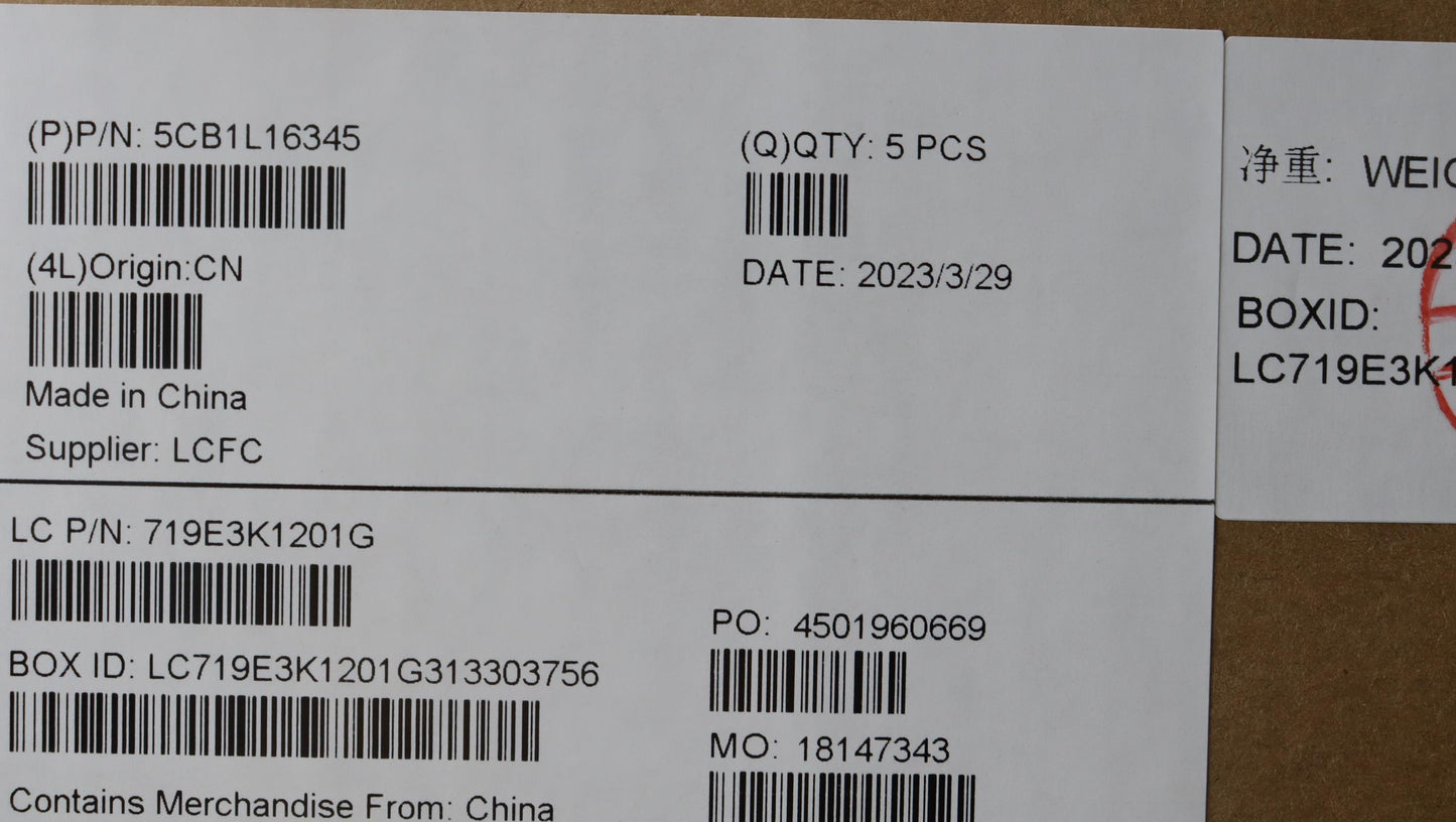 Lenovo Cover Upper Case Assembly Eng - 5CB1L16345