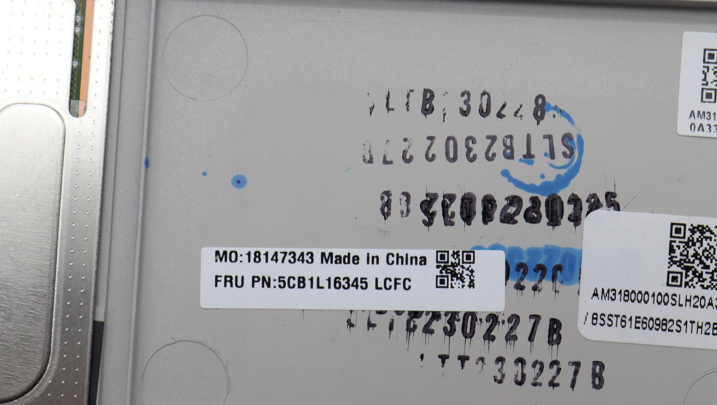 Lenovo Cover Upper Case Assembly Eng - 5CB1L16345