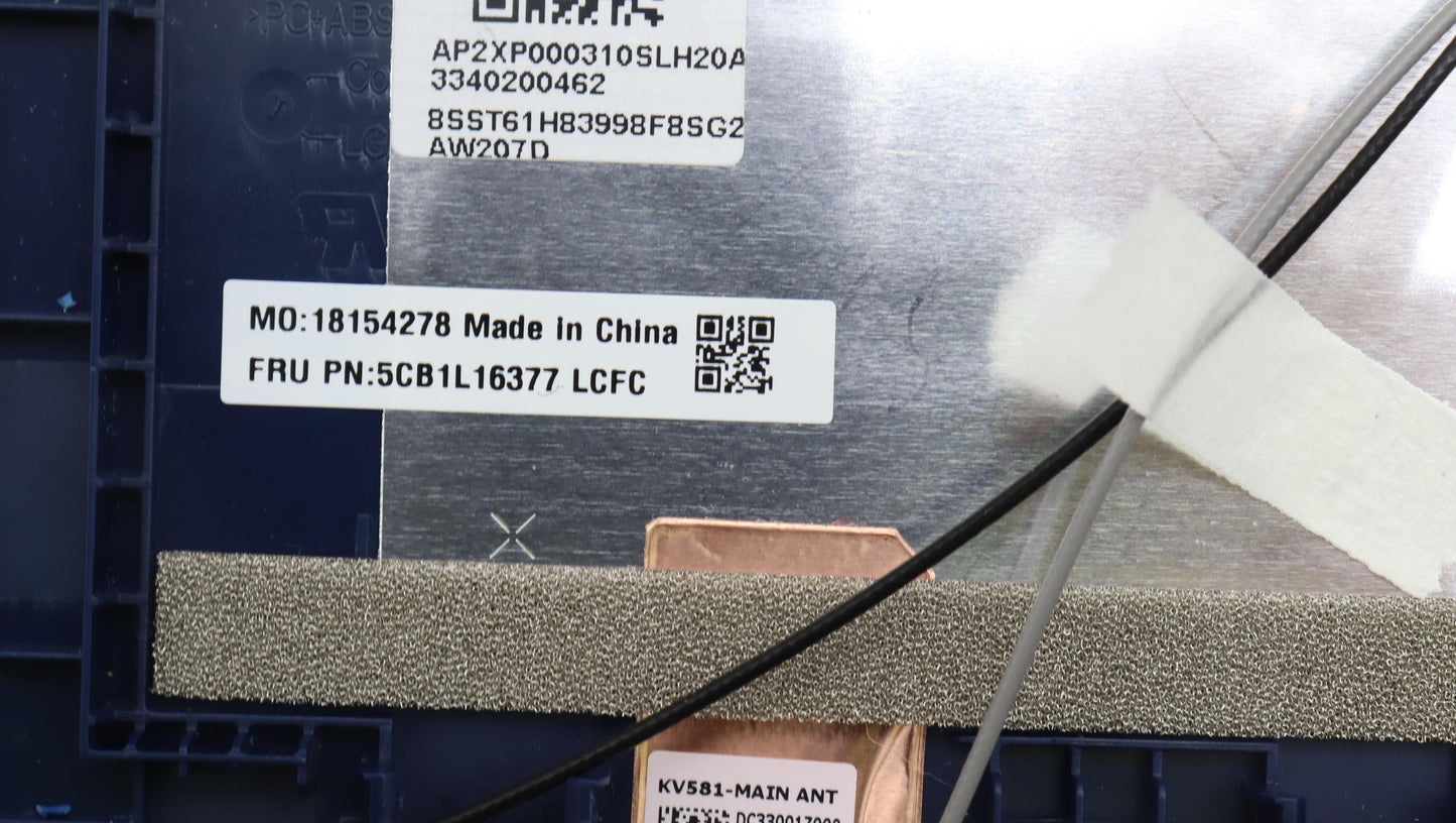 Lenovo Cover Upper Case Assembly Eng - 5CB1L16377