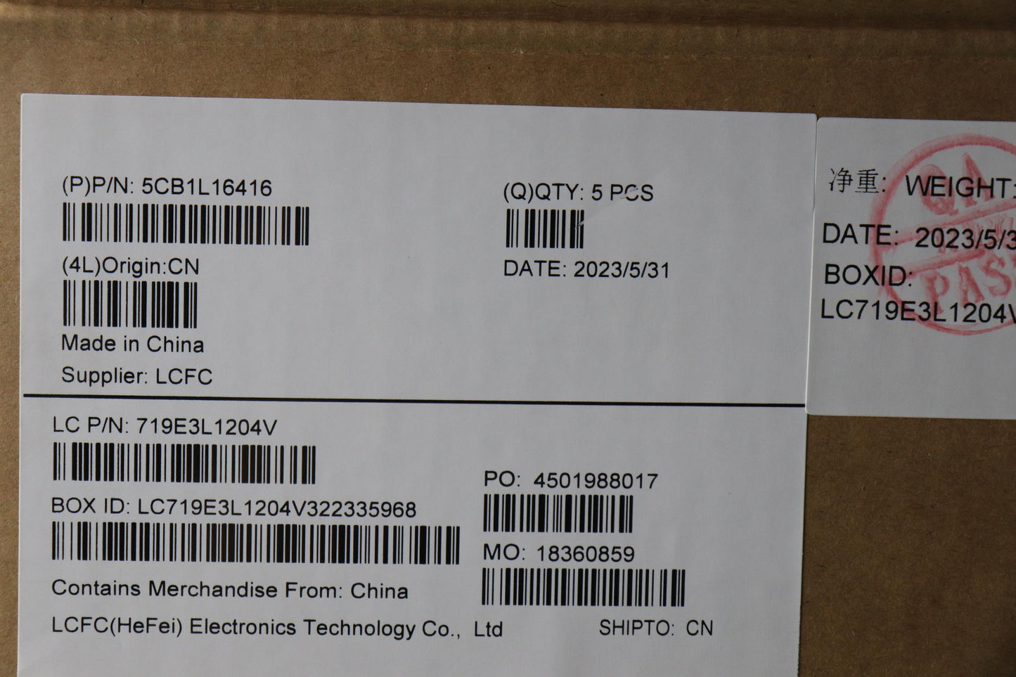 Lenovo Cover Upper Case Assembly Fra - 5CB1L16416